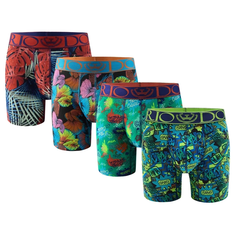 PACK DE 4 BOXER MEDIO ALGODON HOMBRE GIOVACCHINO - 1