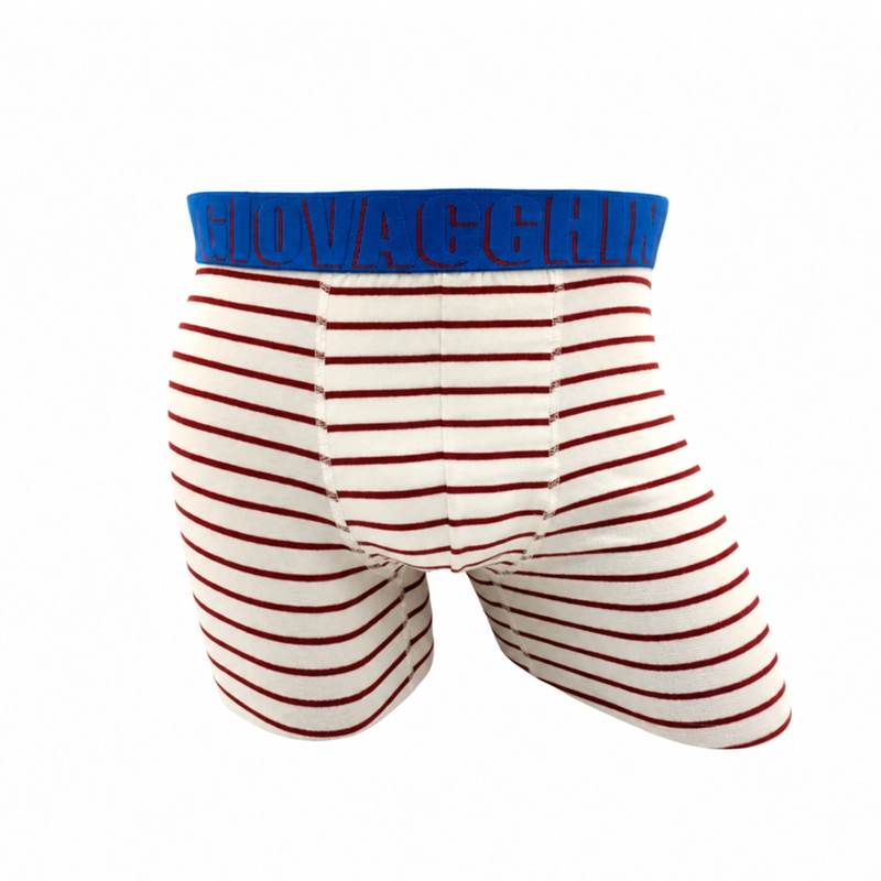 PACK DE 6 BOXER MEDIO ALGODÓN HOMBRE RAYAS COLORES SURTIDO - 4