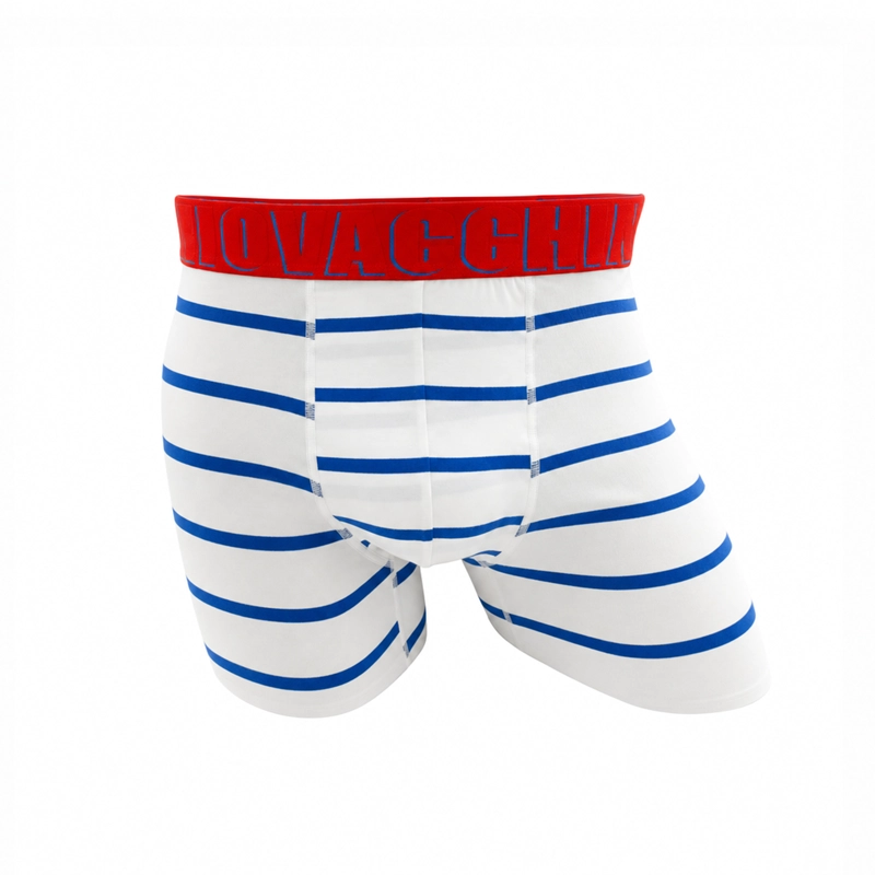 PACK DE 6 BOXER MEDIO ALGODÓN HOMBRE RAYAS COLORES SURTIDO - 6