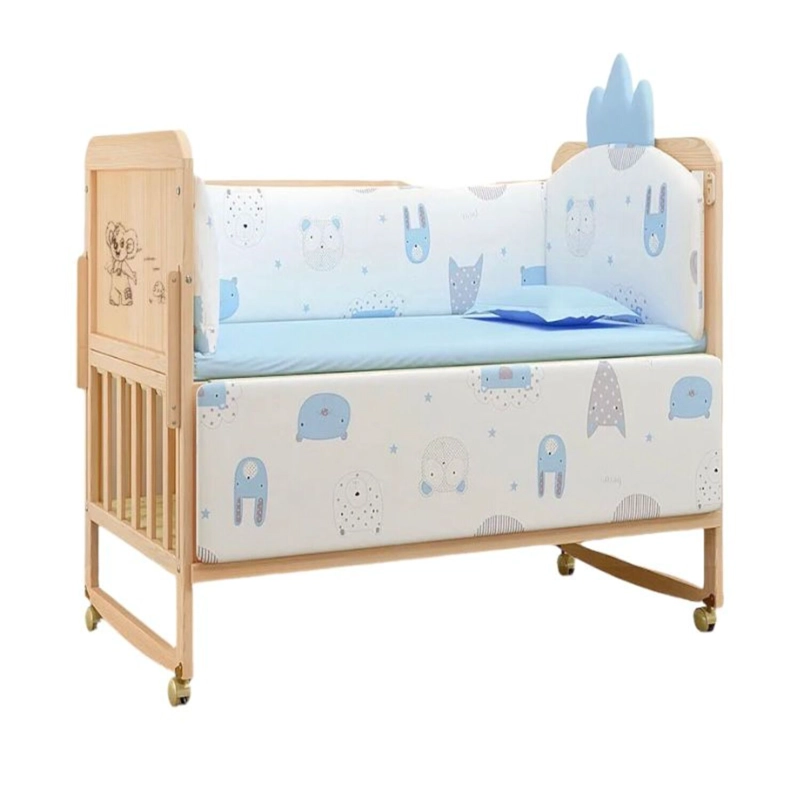 CUNA COLECHO MADERA PACK&PLAY LUBABYCAS CON MUDADOR - 1