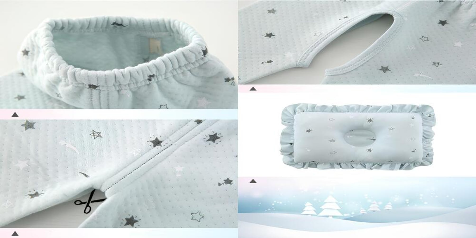 SET AJUAR ALGODON UNISEX LUBABYCAS ROSADO BEBE ROPA 24 PIEZAS - 7