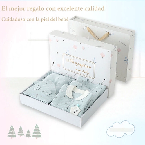 SET AJUAR ALGODON UNISEX LUBABYCAS AMARILLO BEBE ROPA 24 PIEZAS - 3