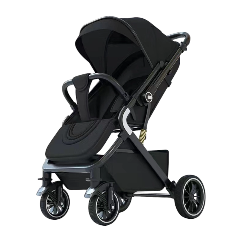 COCHE PASEO LUBABYCAS REVERSIBLE MULTIPOSICIONES NEGRO - 1