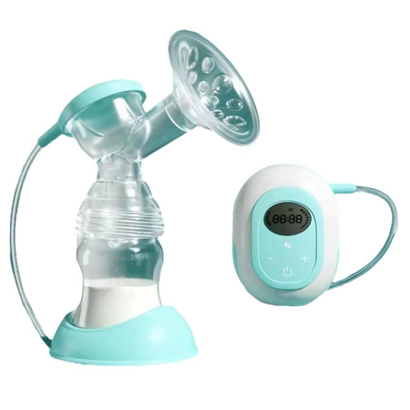 EXTRACTOR DE LECHE LUBABYCAS VERDE ELÉCTRICO 9 NIVELES INALAMBRICO - 1