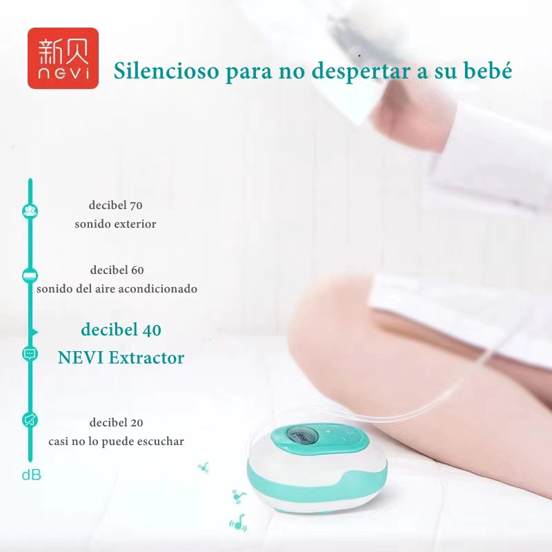 EXTRACTOR DE LECHE LUBABYCAS VERDE ELÉCTRICO 9 NIVELES INALAMBRICO - 6