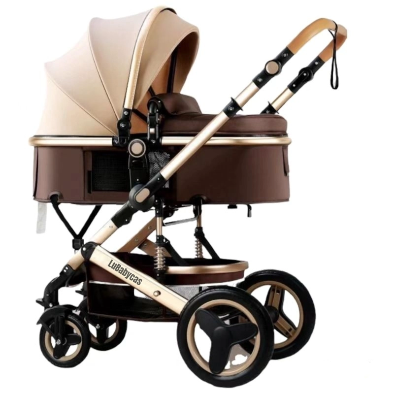 COCHE CUNA LUBABYCAS MOISÉS CON ACCESORIOS CAFÉ - 1