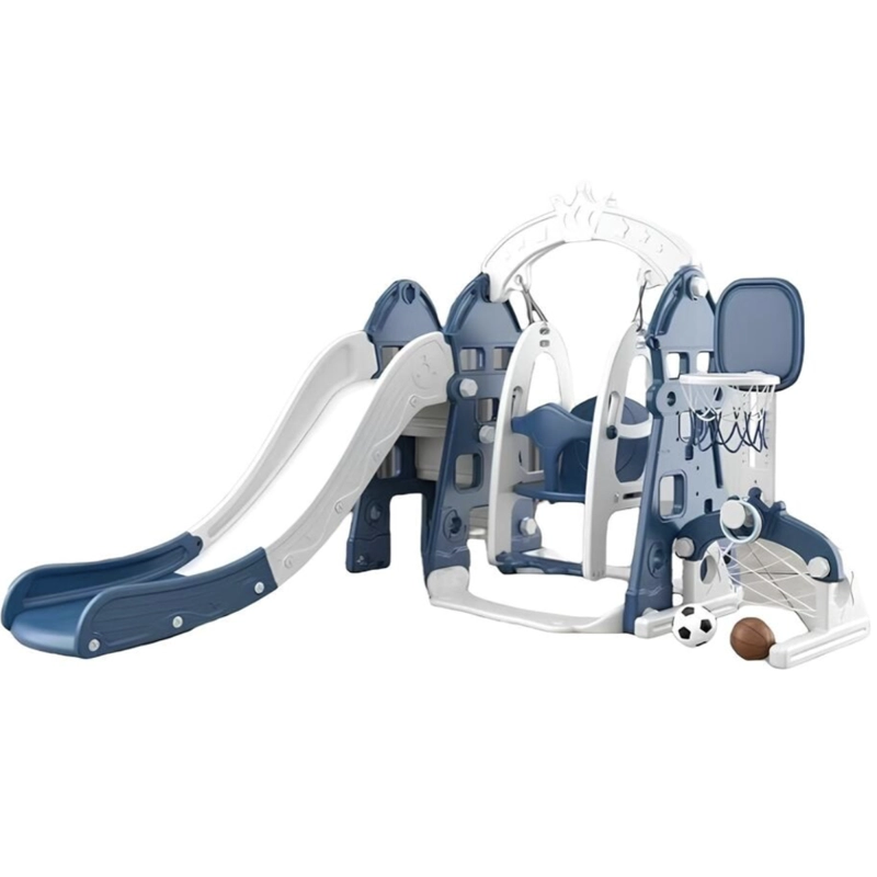 RESBALIN COLUMPIO 5 EN 1 CON ACCESORIOS AZUL LUBABYCAS - 1