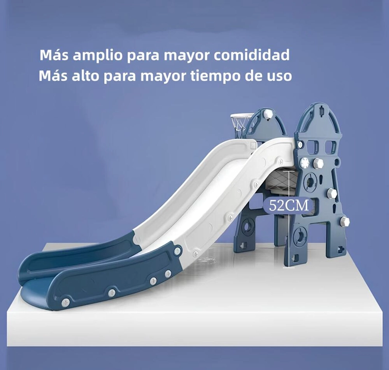RESBALIN COLUMPIO 5 EN 1 CON ACCESORIOS AZUL LUBABYCAS - 5