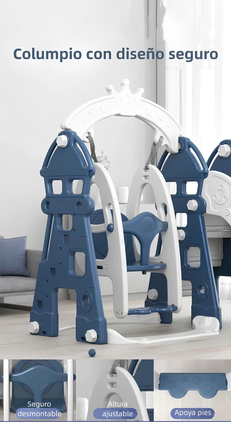 RESBALIN COLUMPIO 5 EN 1 CON ACCESORIOS AZUL LUBABYCAS - 7