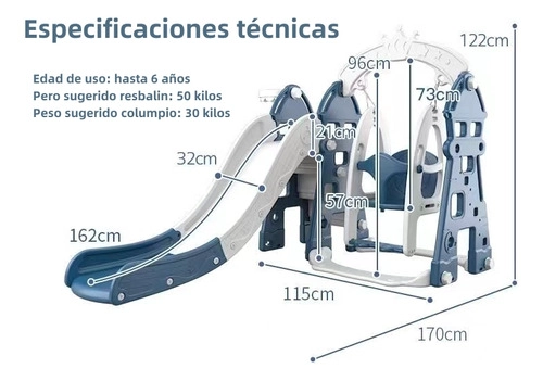 RESBALIN COLUMPIO 5 EN 1 CON ACCESORIOS ROSADO LUBABYCAS - 9