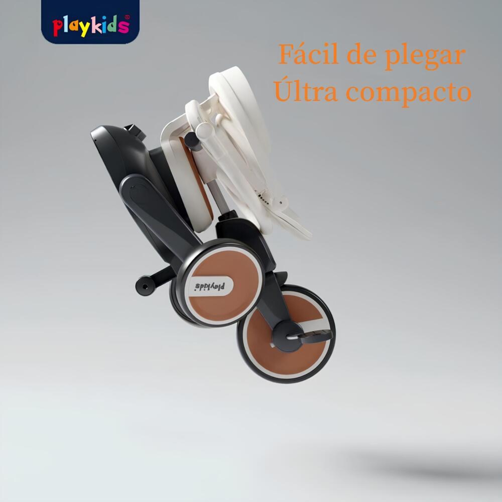 TRICICLO LUBABYCAS PASEO 360° Y BALANCE 6 EN 1 PLEGABLE BLANCO - 6