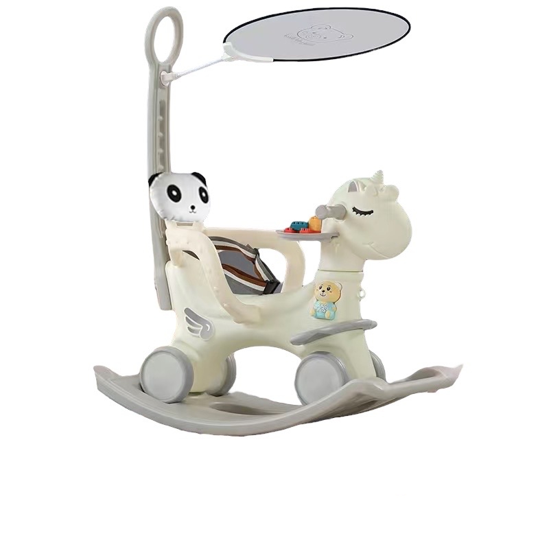 CORREPASILLO ANDADOR BALANCE 3 EN 1 CON ACCESORIOS BLANCO - 9