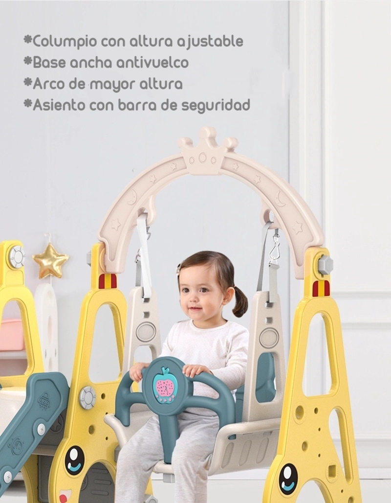 RESBALIN COLUMPIO 3 EN 1 LUBABYCAS GRIS - 3