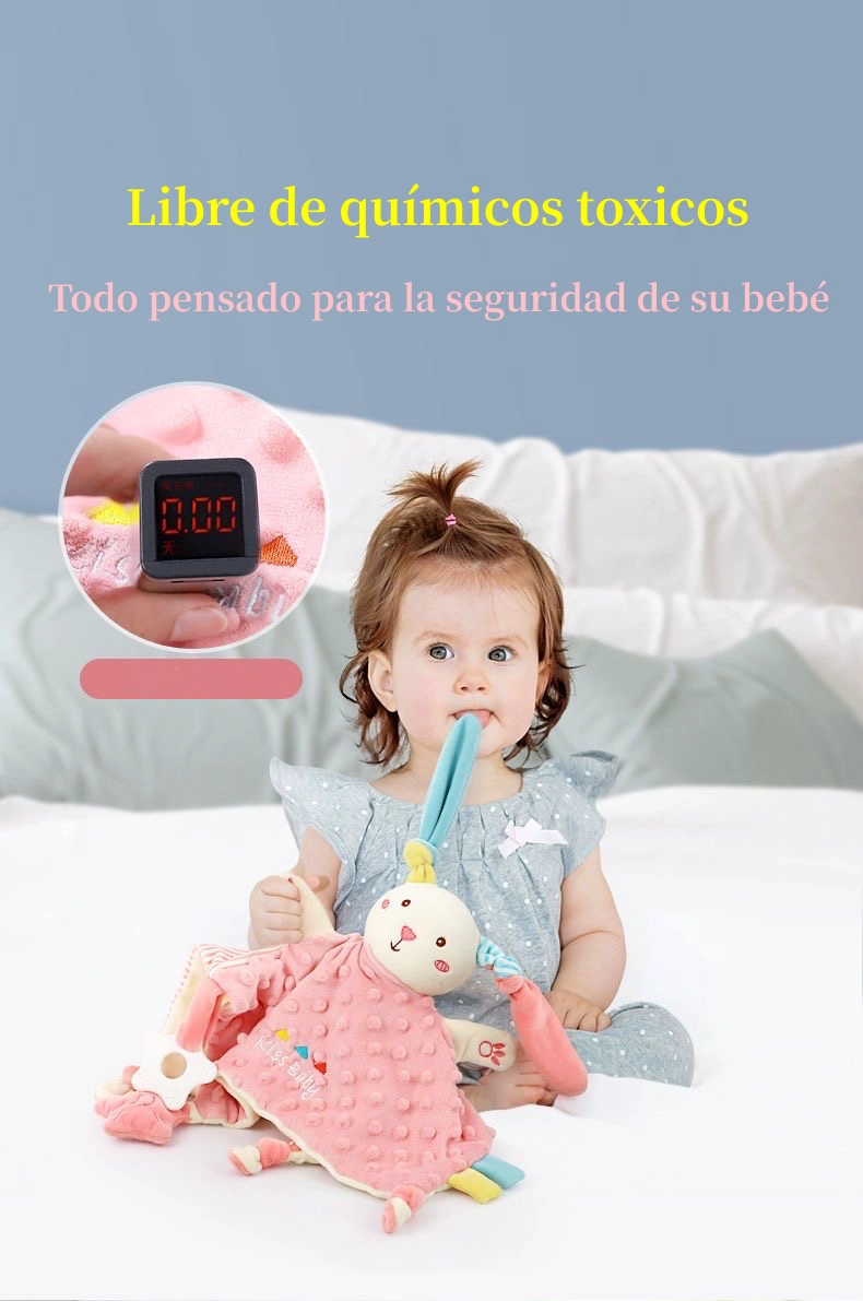 PELUCHE LUBABYCAS APEGO SENSORIAL ALGODÓN BELLA - 2
