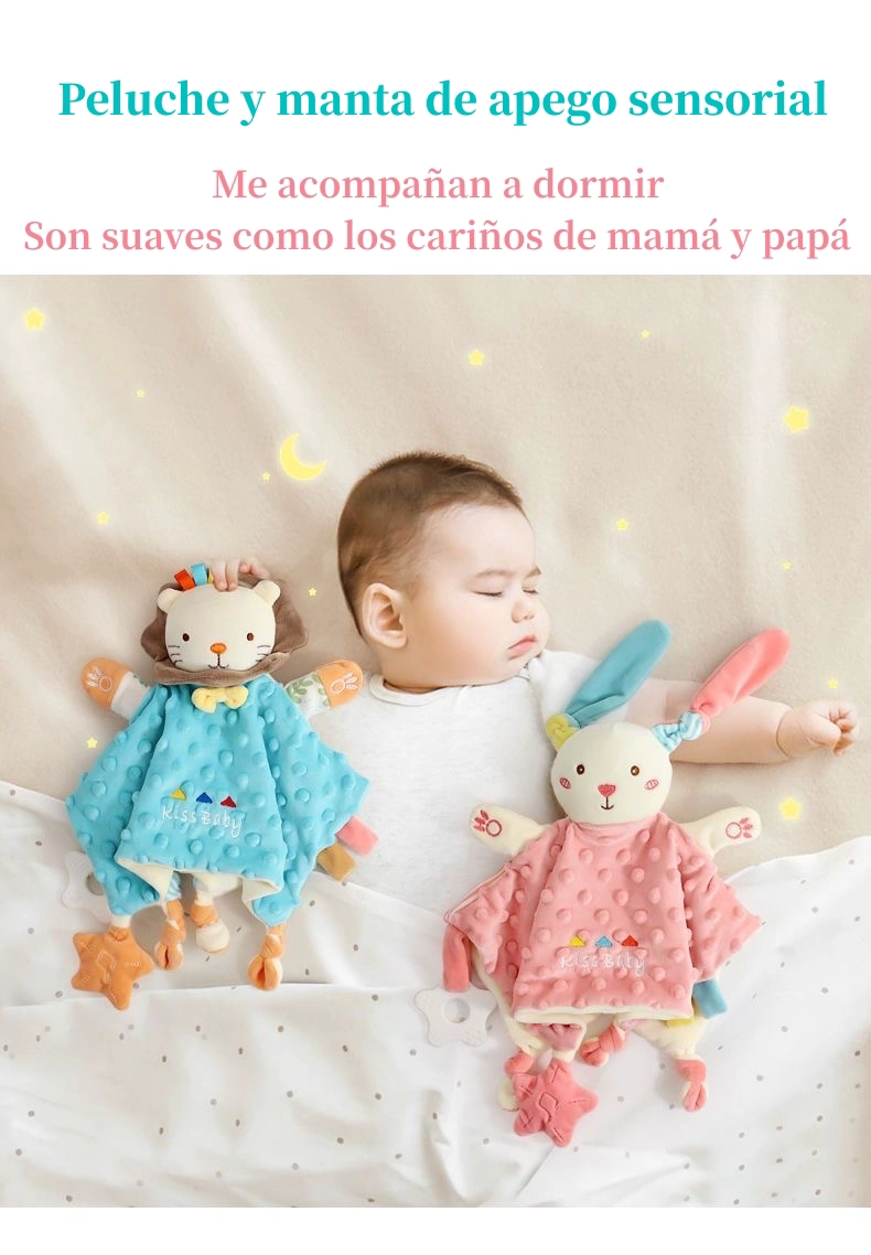 PELUCHE LUBABYCAS APEGO SENSORIAL ALGODÓN BELLA - 5