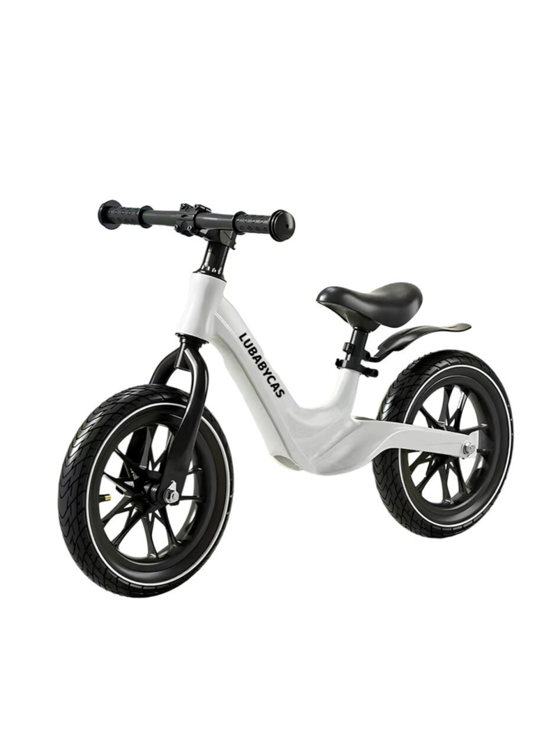 BICICLETA DE EQUILIBRIO APRENDIZAJE 2-8AÑOS LUBABYCAS BLANCA - 1