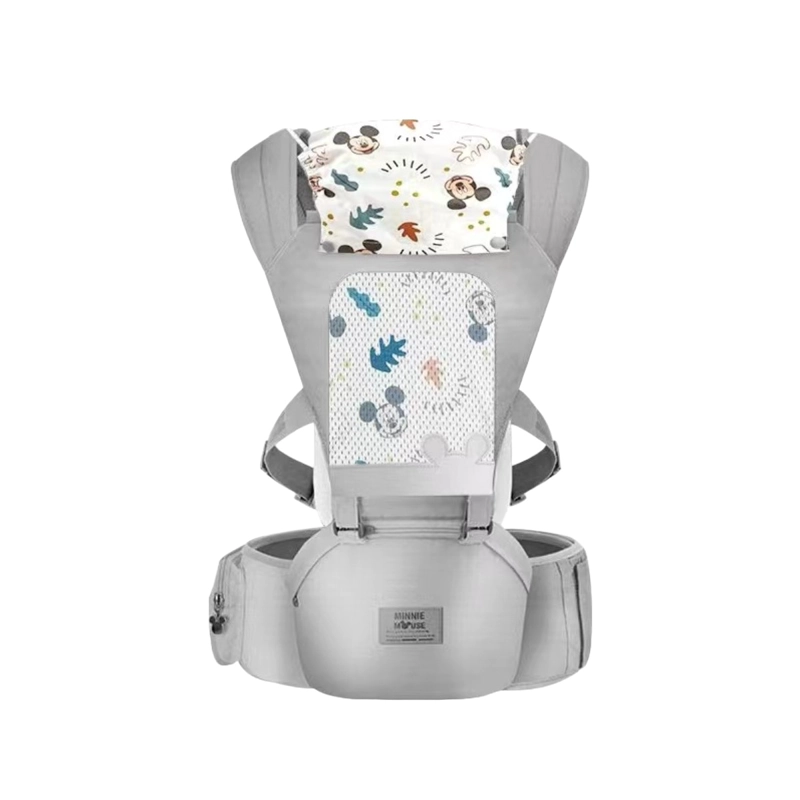 PORTABEBÉ LUBABYCAS ERGONÓMICO 6 EN 1 BY GRIS - 1