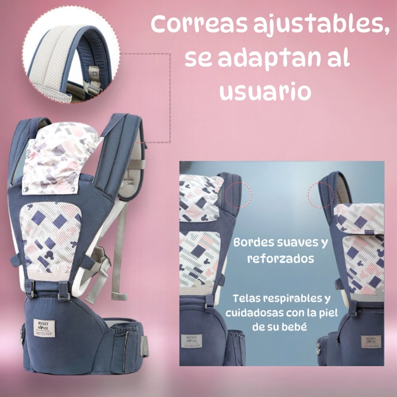 PORTABEBÉ LUBABYCAS ERGONÓMICO 6 EN 1 BY AZUL - 7