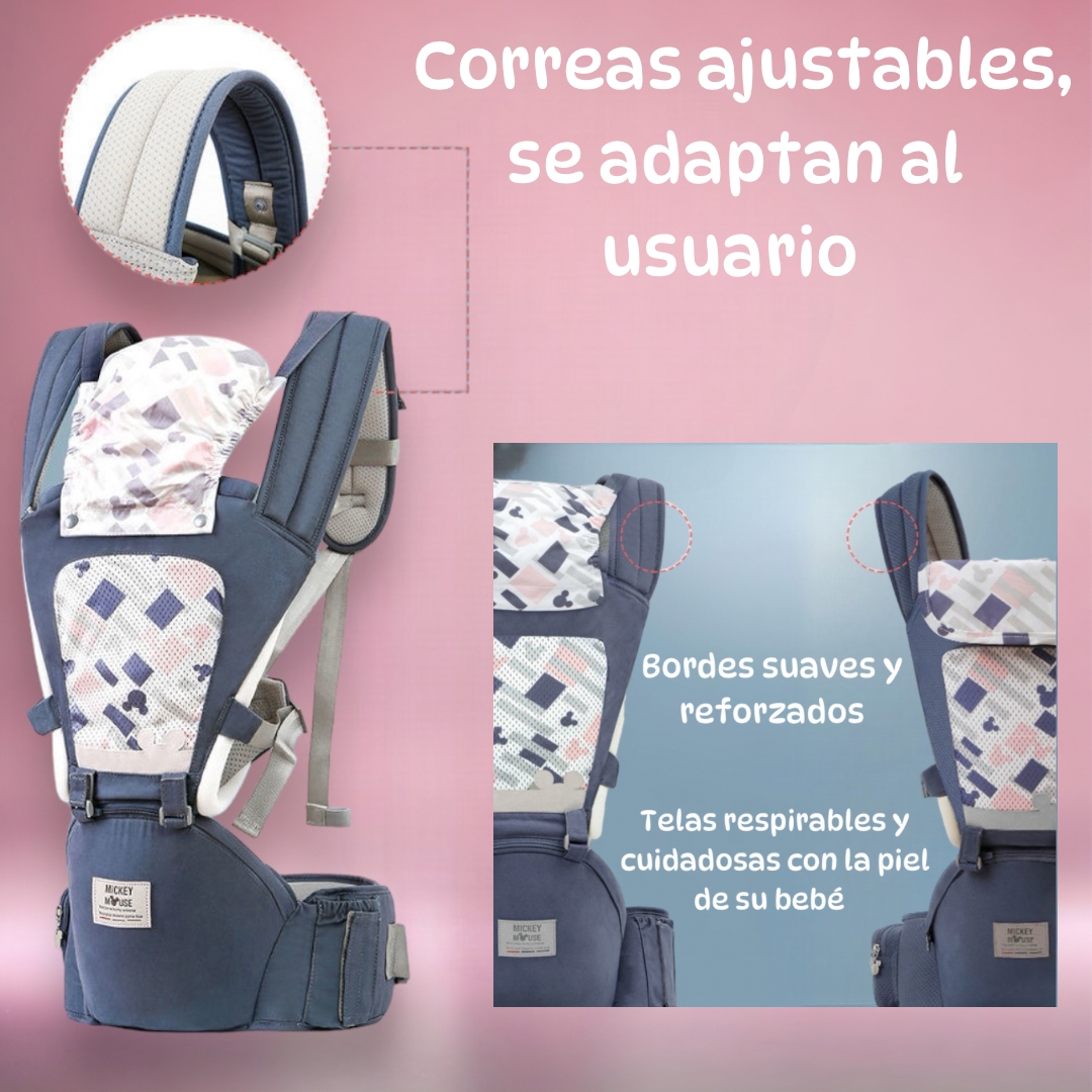 PORTABEBÉ LUBABYCAS ERGONÓMICO 6 EN 1 BY AZUL - 7