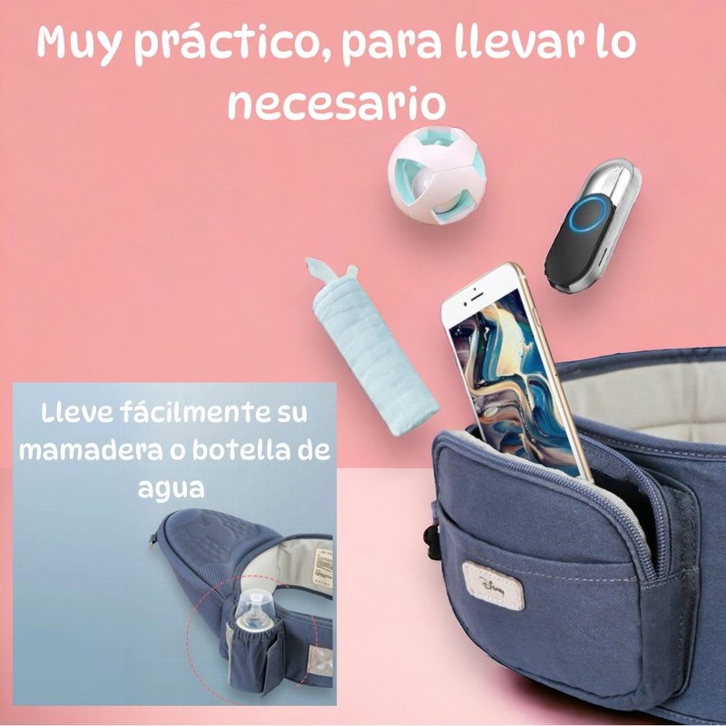 PORTABEBÉ LUBABYCAS ERGONÓMICO 6 EN 1 BY AZUL - 9