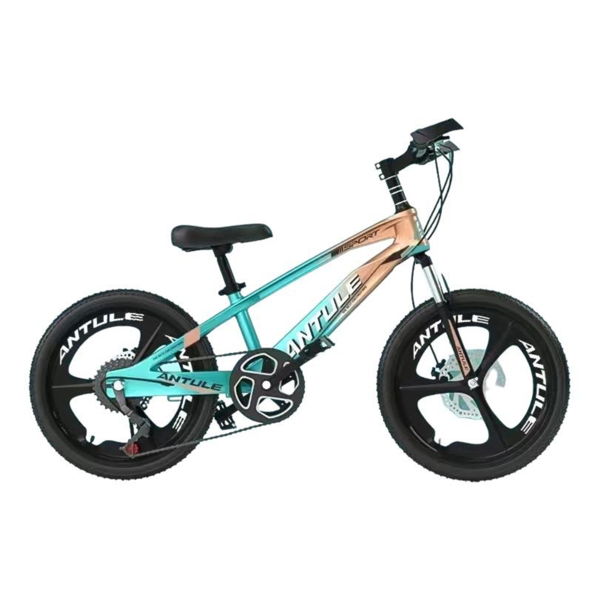 BICICLETA LUBABYCAS ARO 20 INFANTIL 8-10 AÑOS VERDE - 1