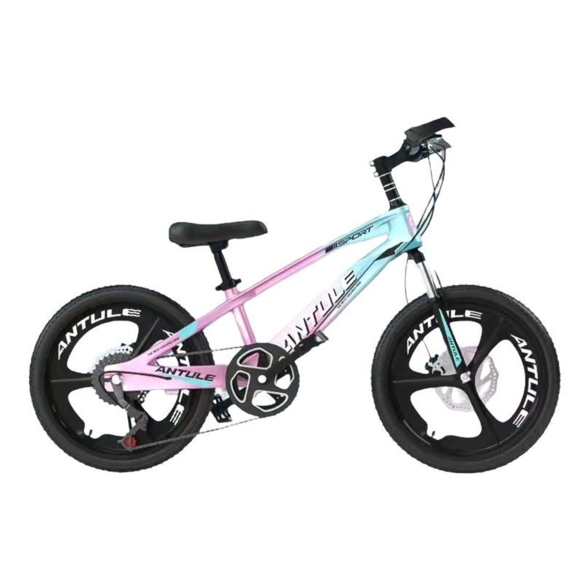 BICICLETA LUBABYCAS ARO 18 INFANTIL 5-9 AÑOS ROSADA - 1