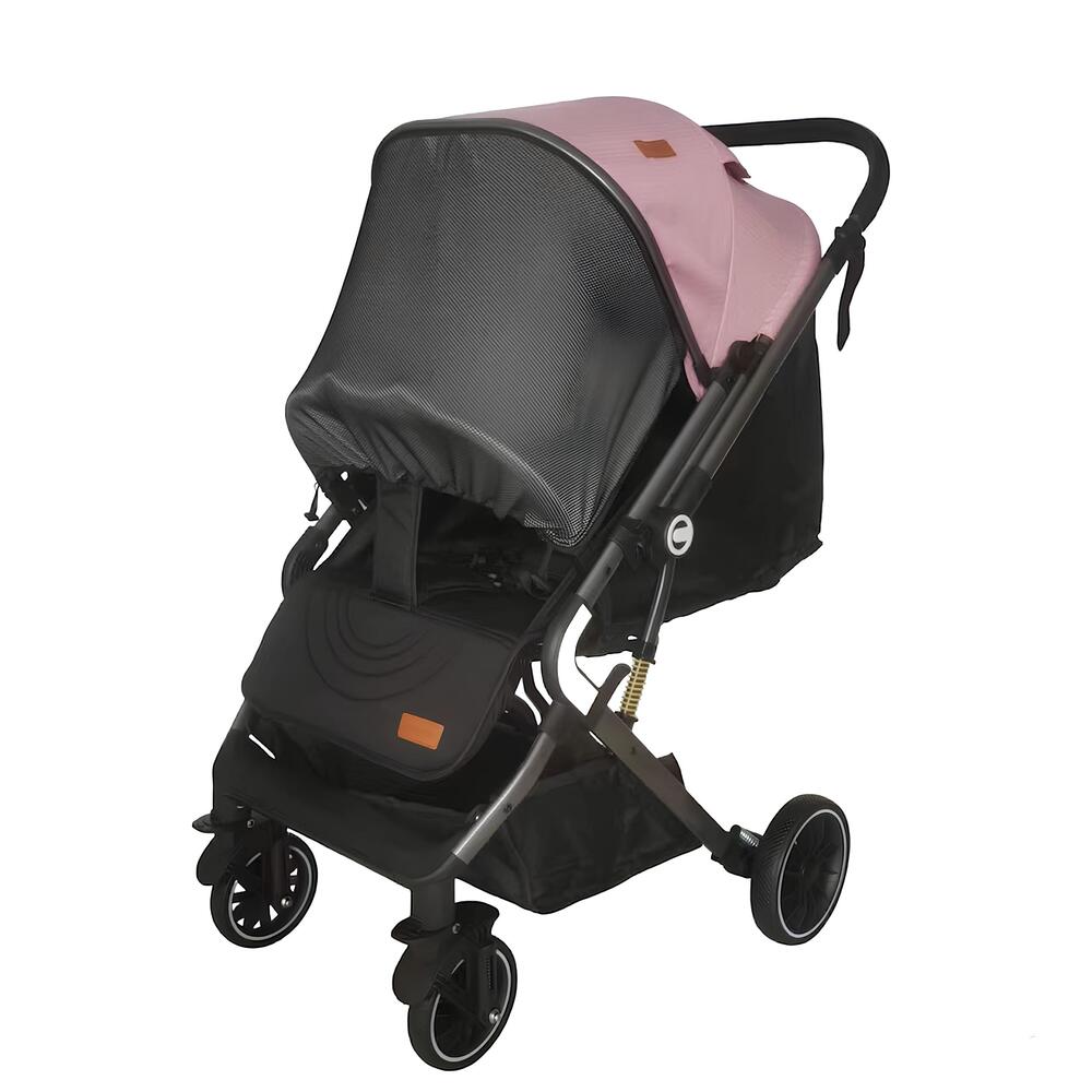 COCHE PASEO LUBABYCAS REVERSIBLE PREMIUM ROSADO - 1