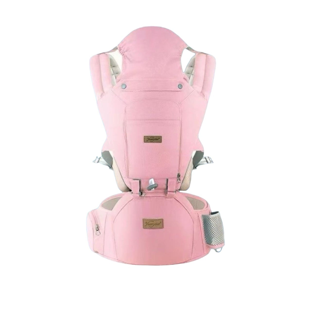 PORTABEBÉ LUBABYCAS ERGONÓMICO MULTIFUNCIONAL 3 EN 1 ROSADO - 1