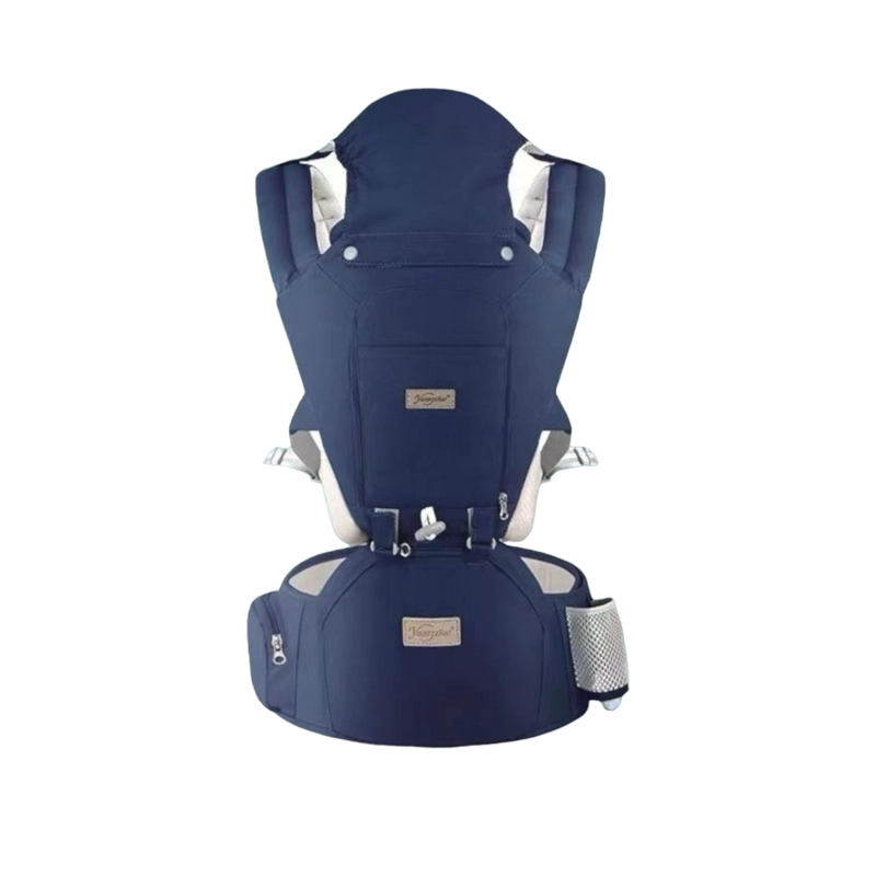 PORTABEBÉ LUBABYCAS ERGONÓMICO MULTIFUNCIONAL 3 EN 1 AZUL - 1