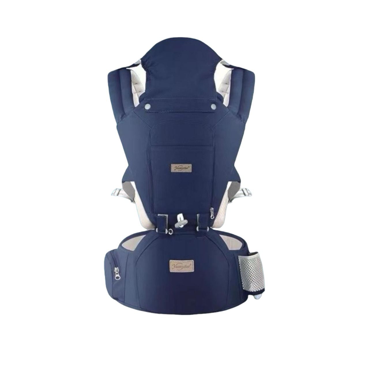 PORTABEBÉ LUBABYCAS ERGONÓMICO MULTIFUNCIONAL 3 EN 1 AZUL - 1