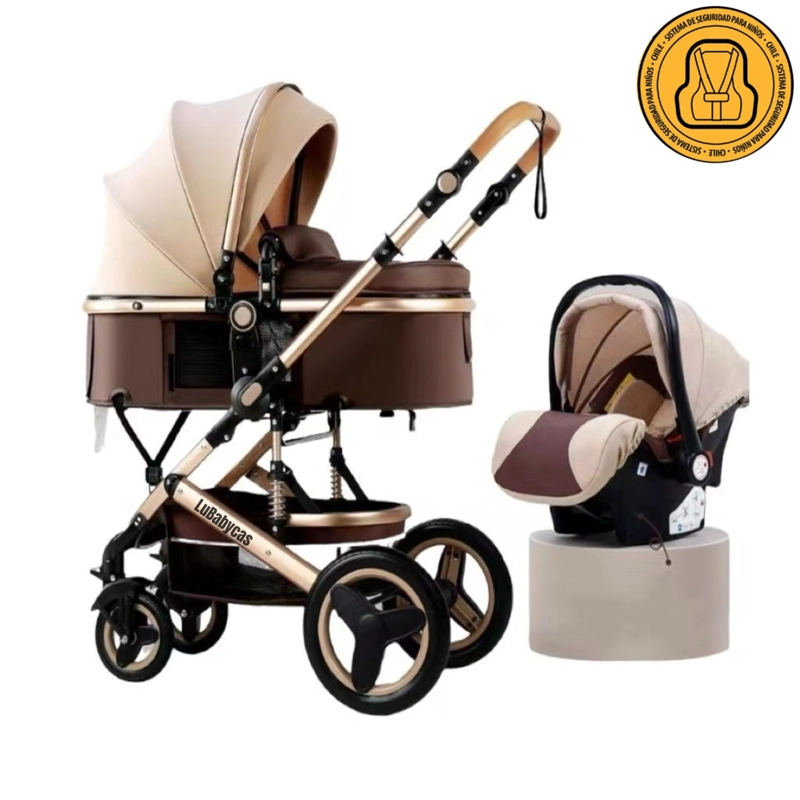 COCHE CUNA TRAVEL SYSTEM 530 CAFE  LUBABYCAS - 1