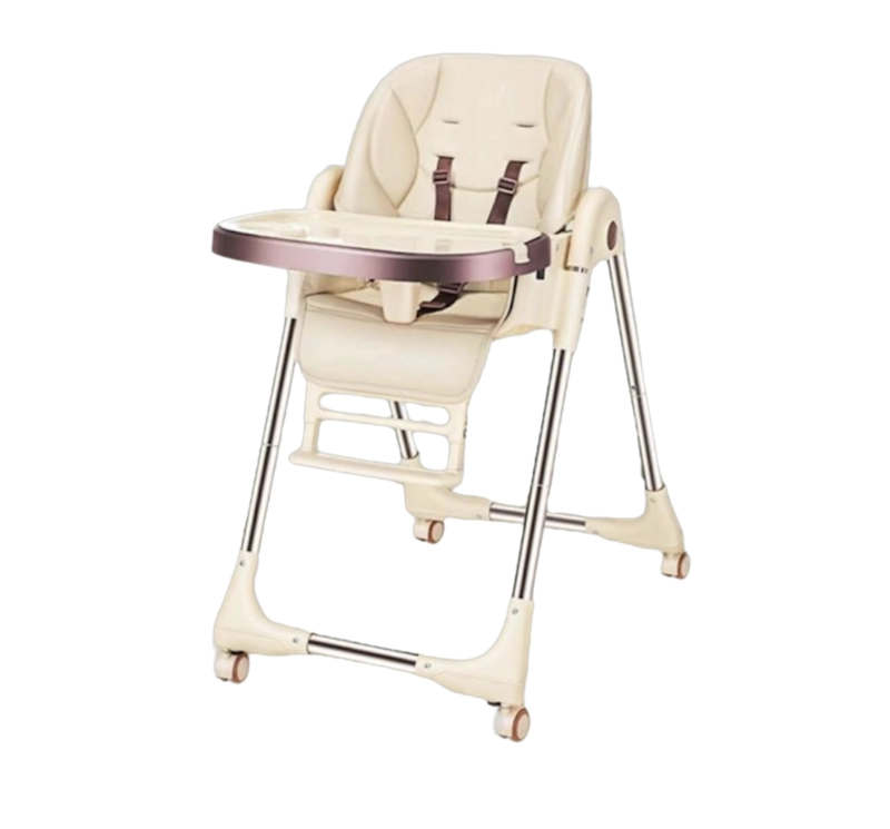 SILLA COMER LUBABYCAS MULTIPOSICIONES PLEGABLE DORADA DORADO - 1