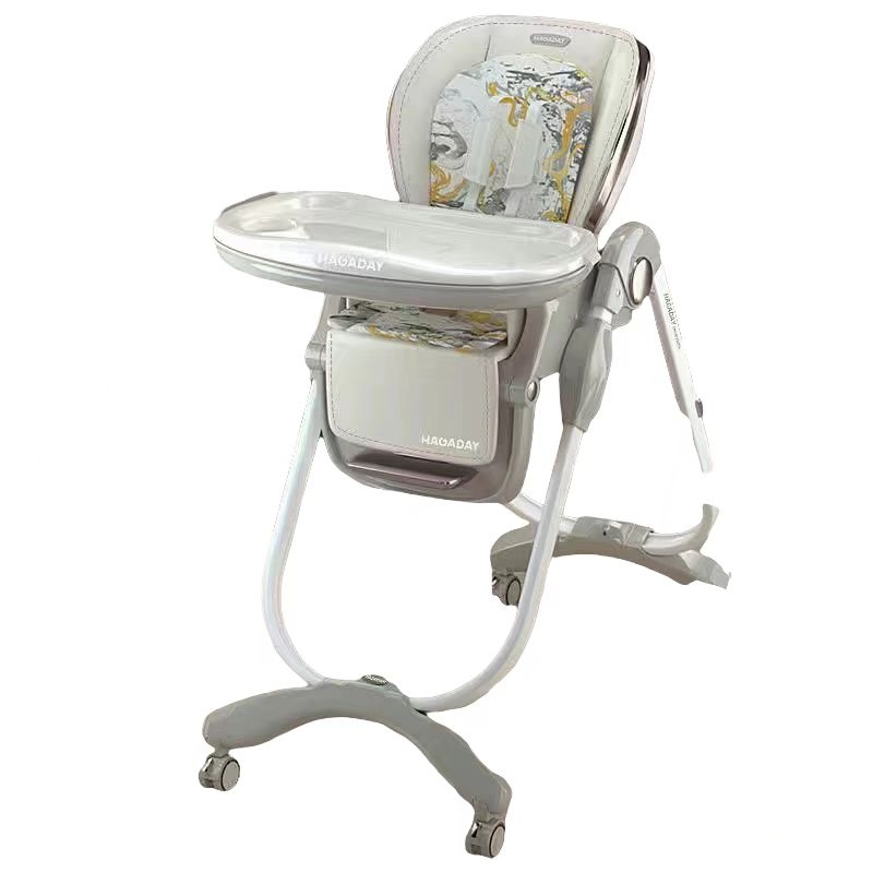 SILLA COMER LUBABYCAS LUJOSA RECLINABLE HAGADAY BLANCO - 1