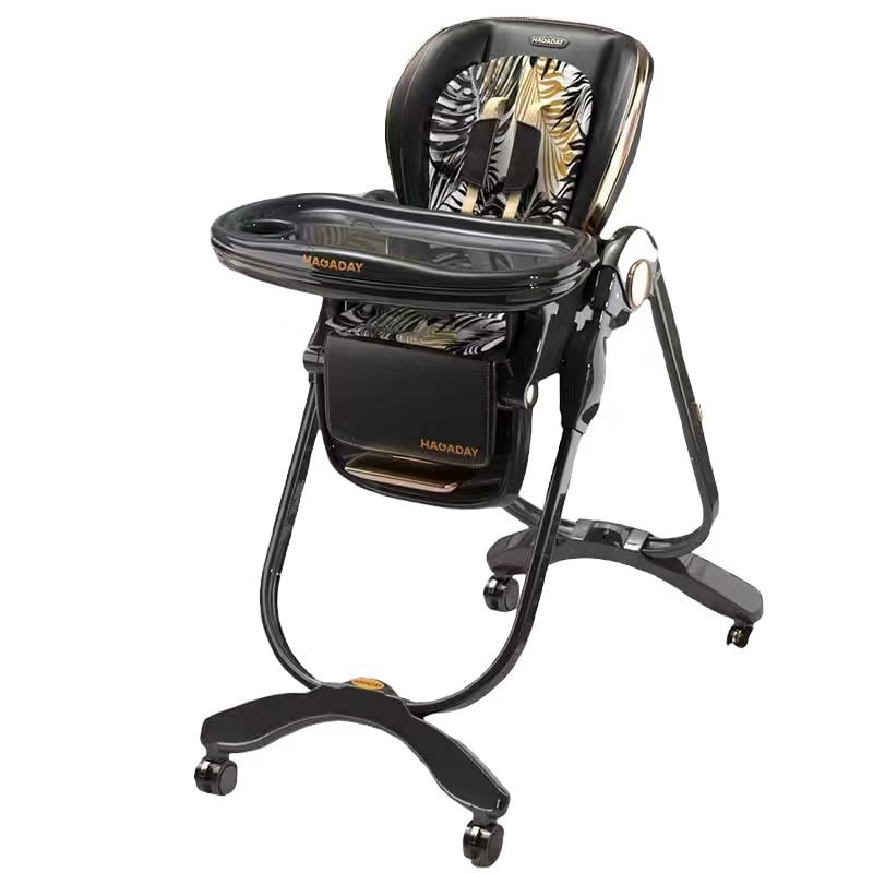 SILLA COMER LUBABYCAS LUJOSA RECLINABLE HAGADAY NEGRO - 1