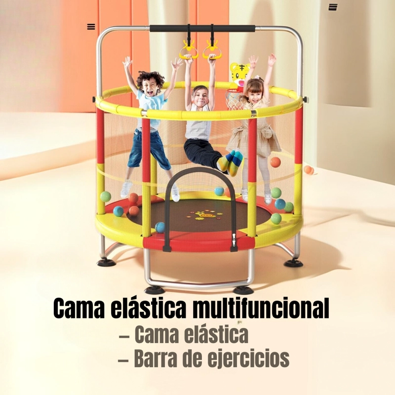 CAMA ELASTICA TRAMPOLINE 150CM MAS JUEGOS LUBABYCAS - 2