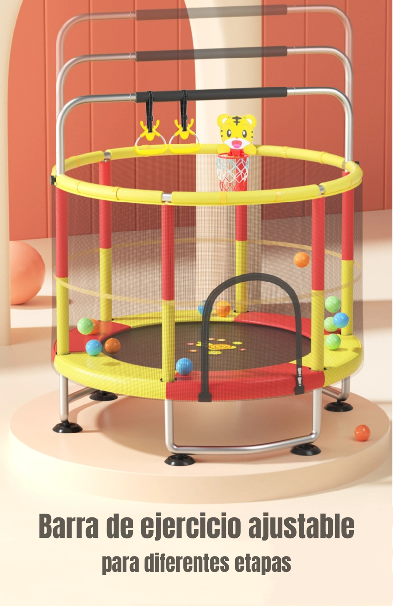 CAMA ELASTICA TRAMPOLINE 150CM MAS JUEGOS LUBABYCAS - 4