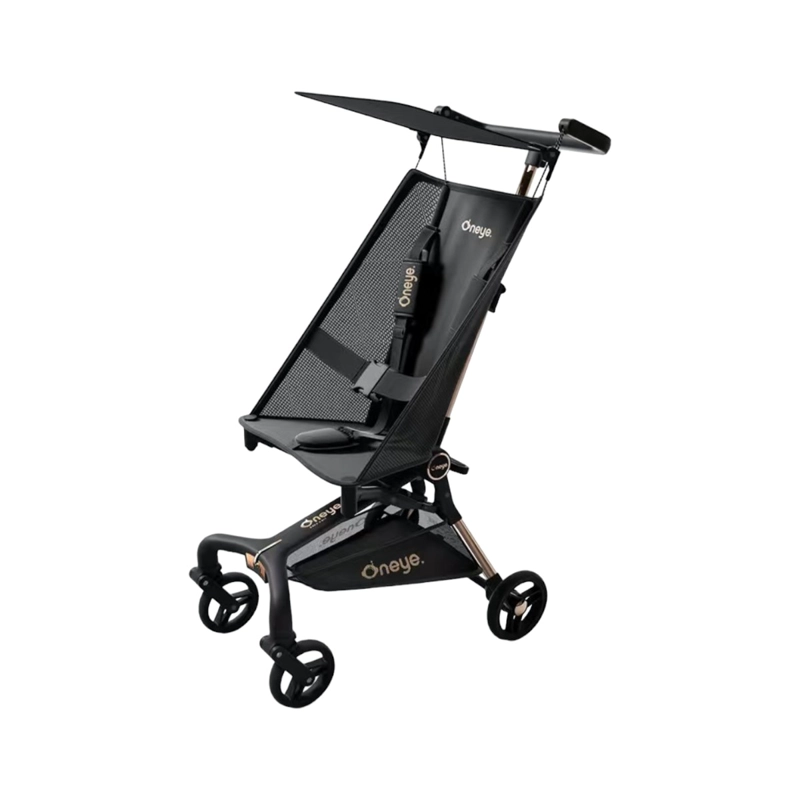 COCHE PASEO LUBABYCAS ONEYE LUJOSO ÚLTRA SLIM NEGRO - 1