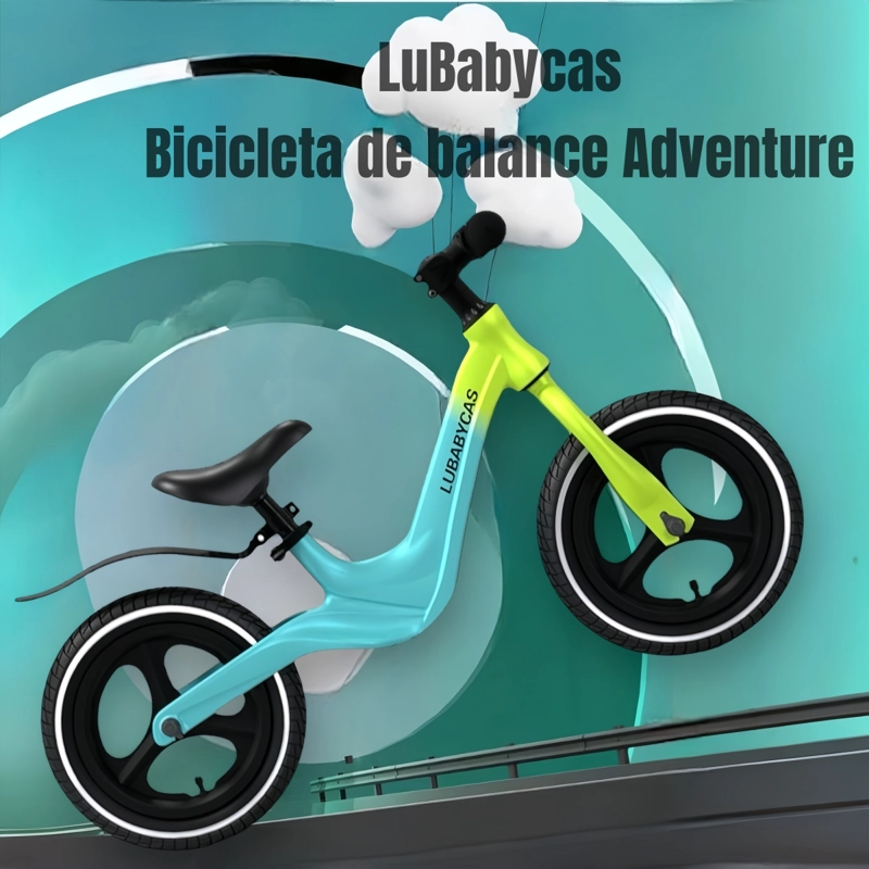 BICICLETA LUBABYCAS EQUILIBRIO ÚLTRA RESISTENTE ROSADO - 2