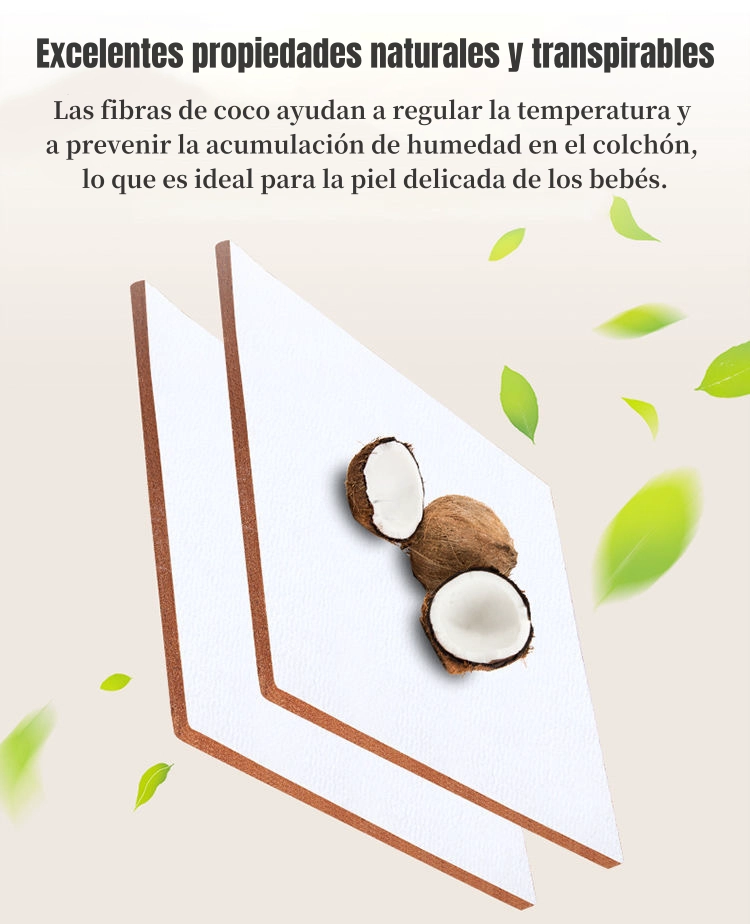 COLCHÓN LUBABYCAS COCO CUNA 104 X 61 X 4 CM - 5