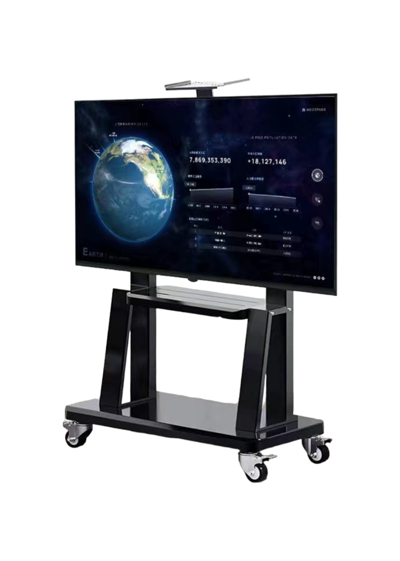 SOPORTE TV RACK PEDESTAL 32” 75” CON RUEDAS BY LUBABYCAS - 1