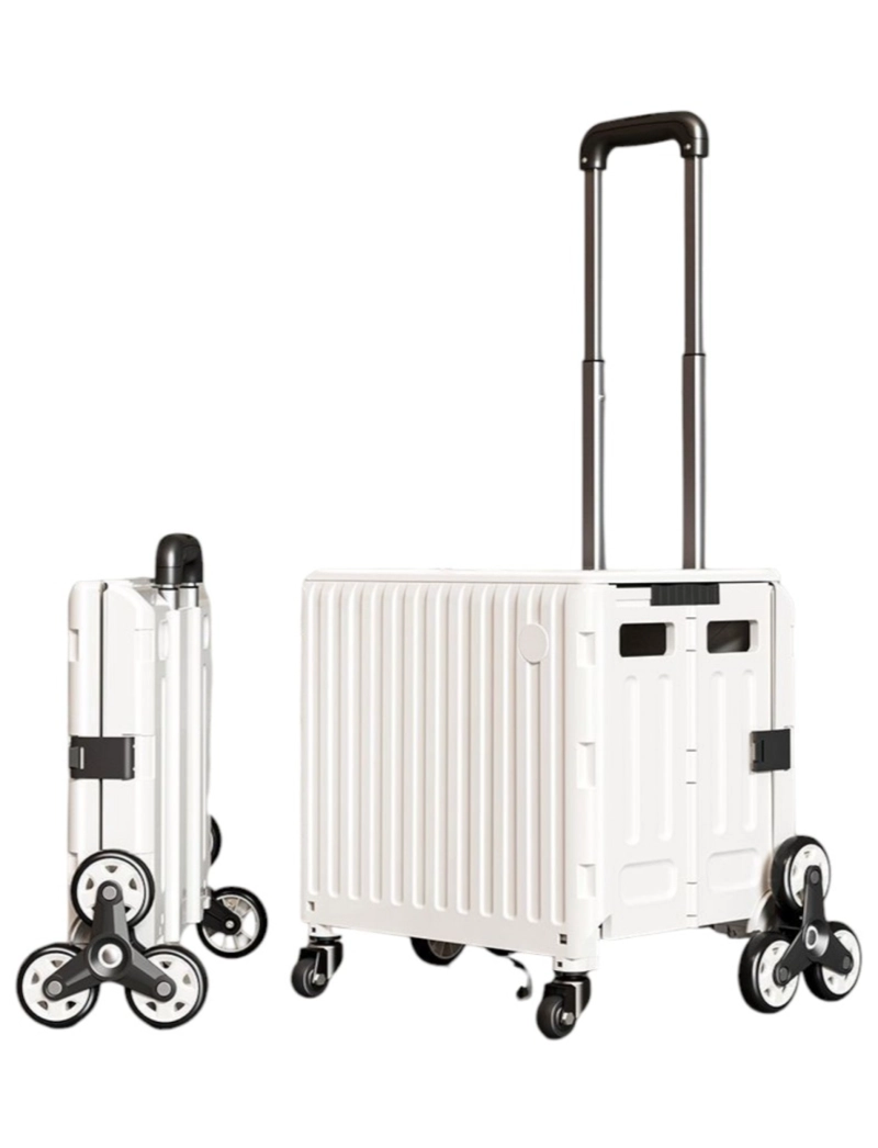 CARRITO LUBABYCAS COMPRAS PLEGABLE CON RUEDAS TREPADORAS 48 X 48 CM - 1