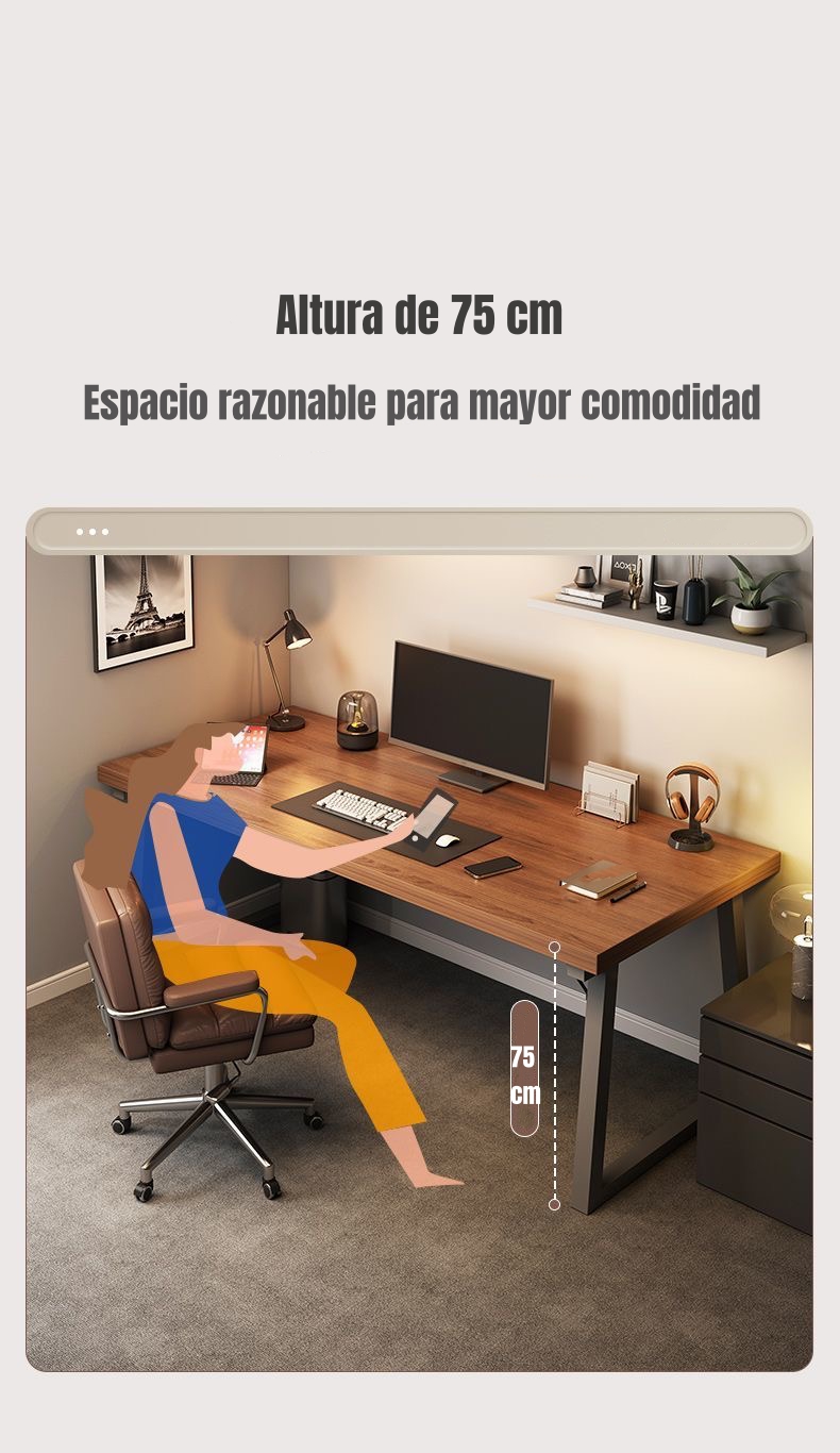 ESCRITORIO LUBABYCAS MESA 120*60*75CM BY - 7