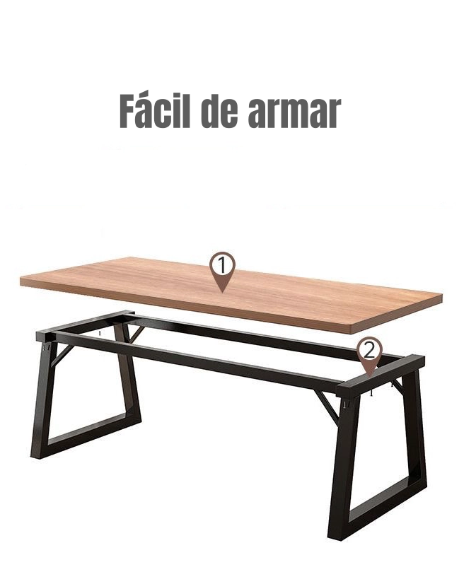 ESCRITORIO LUBABYCAS MESA 120*60*75CM BY - 8