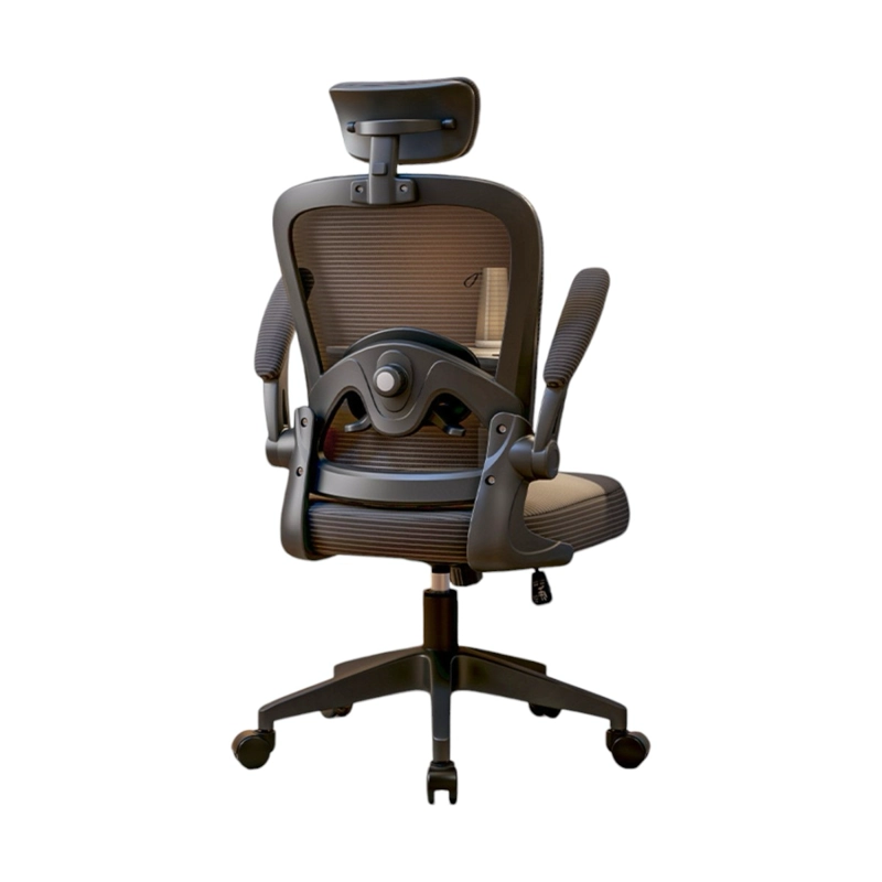 SILLA ESCRITORIO LUBABYCAS NEGRO CON APOYA CABEZA - 1