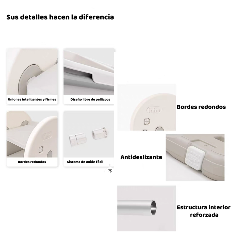 ESTANTE INFANTIL ORGANIZADOR DE JUGUETES ESPACIOSO LUBABYCAS - 6