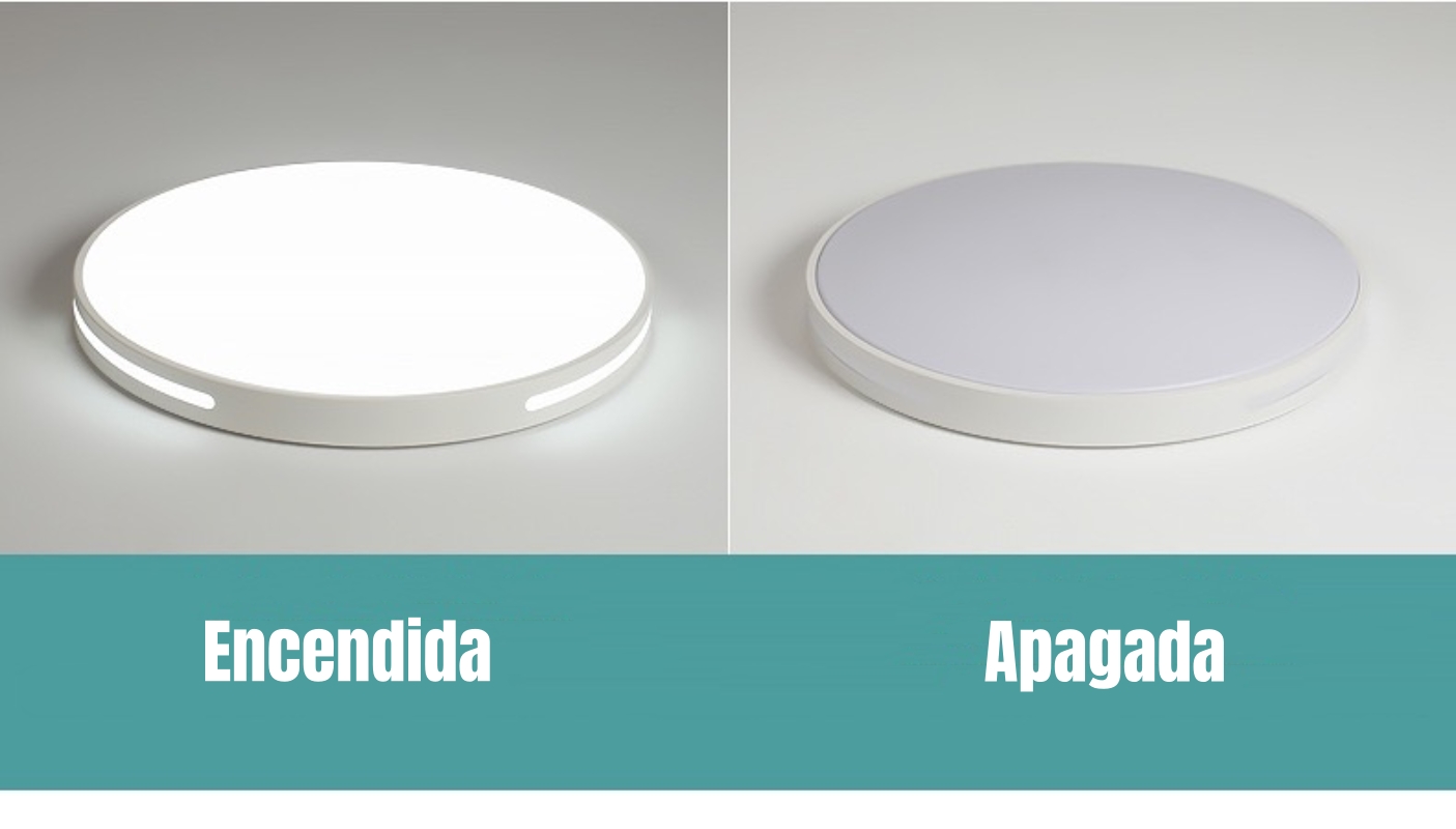 LÁMPARA DE TECHO LED 30CM 18W BY LUBABYCAS - 6