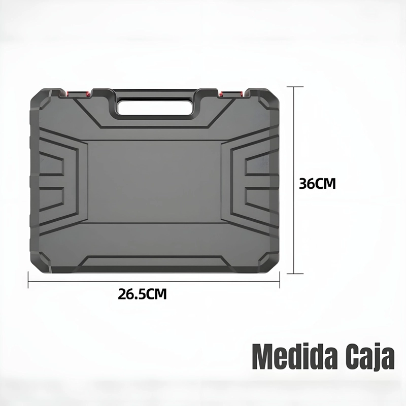 SET HERRAMIENTAS LUBABYCAS 17 TIPOS CAJA BY 105 PIEZAS - 4