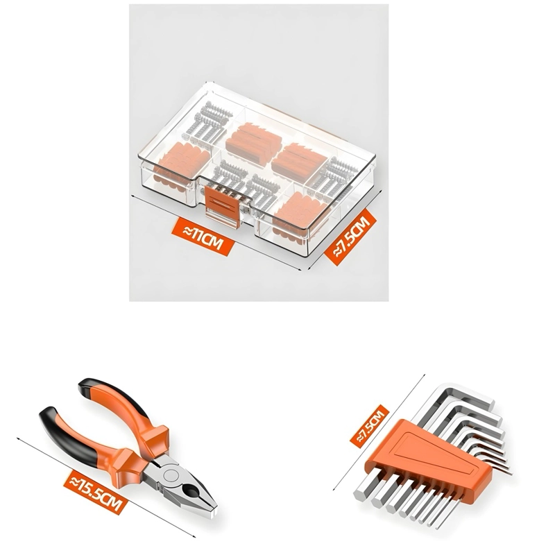 SET HERRAMIENTAS LUBABYCAS 17 TIPOS CAJA BY 105 PIEZAS - 5