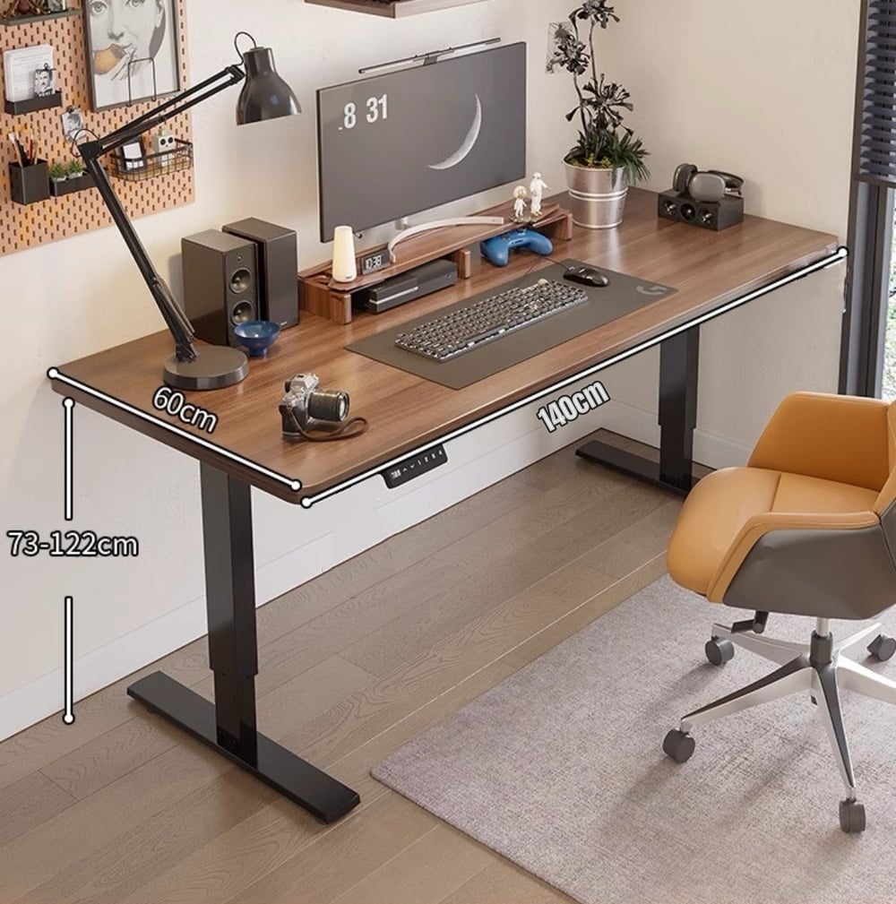 ESCRITORIO ELE CTRICO REGULABLE ACCESORIOS 140CM LUBABYCAS - 3