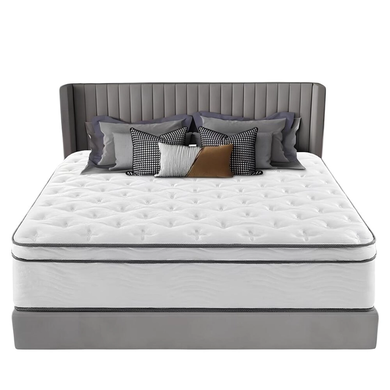 COLCHÓN LUBABYCAS NUBE266 KING COMPRIMIDO NUBE POCKET 180 X 200 X 30 CM - 1